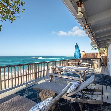 Hawaii Oceanfront Beach House Paradise On The Beach Family Activities 할레이와 외부 사진