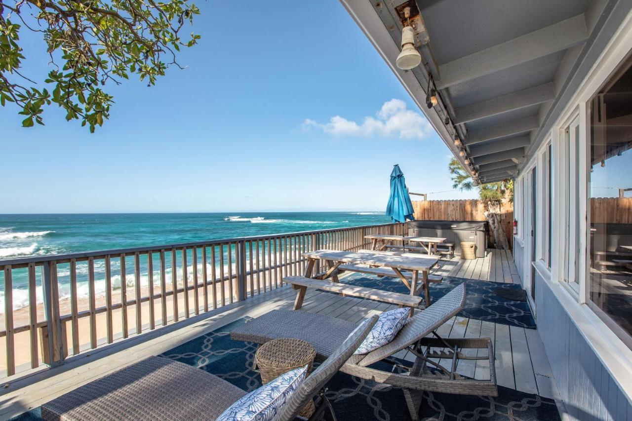 Hawaii Oceanfront Beach House Paradise On The Beach Family Activities 할레이와 외부 사진